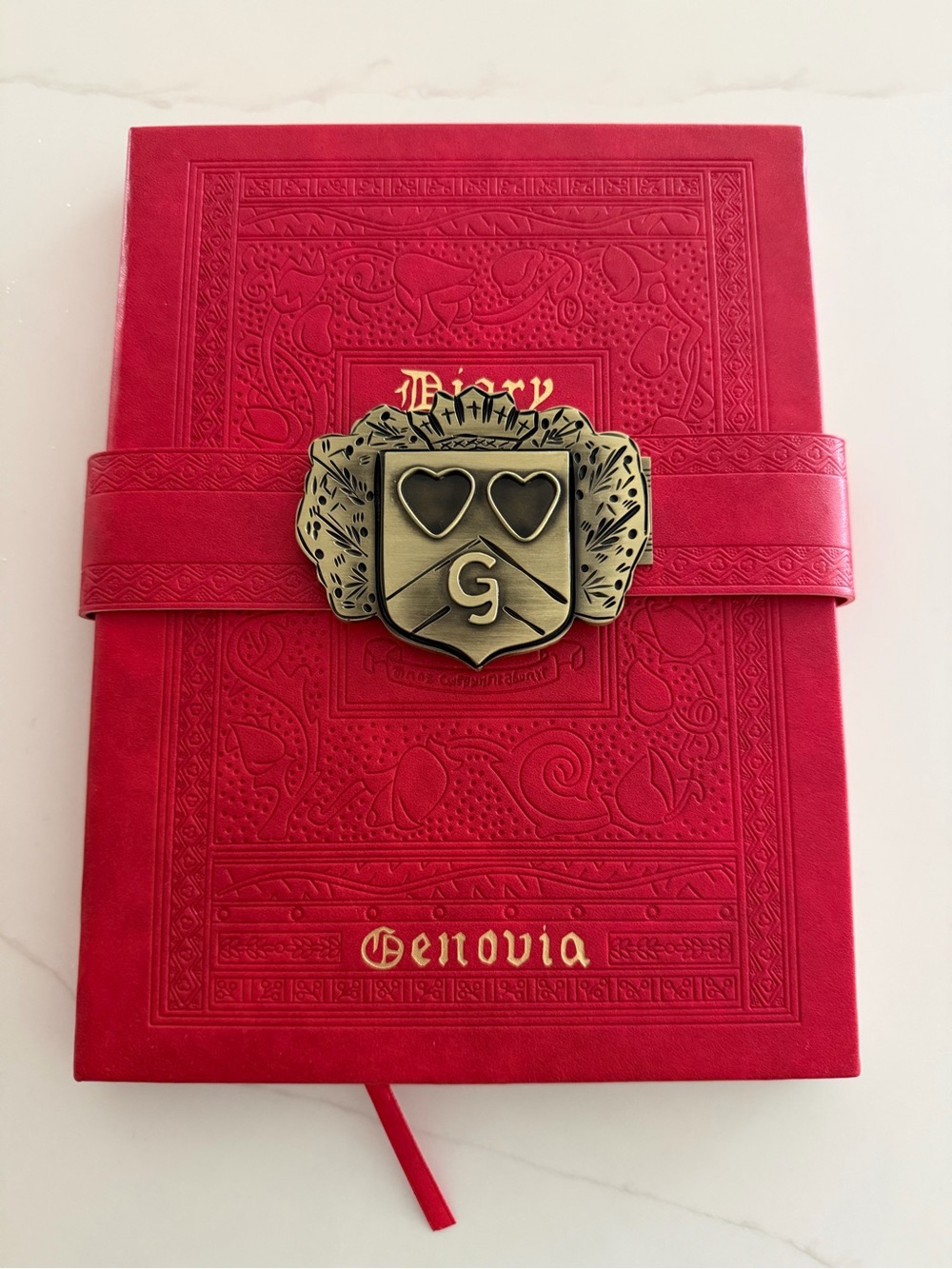 2026 Disney D23 Exclusive Princess Diaries 25th Anniversary Movie Replica Diary